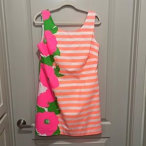 VGUC Lilly Pulitzer Delia Sunrise Shift Size 10